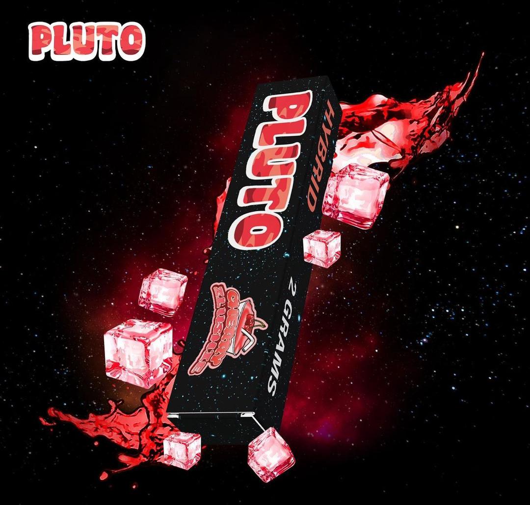 Pluto Cherry Zlushie Disposable